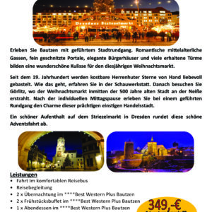 251214.Weihnachtliche Stimmung in Dresden, Görlitz und Bautzen