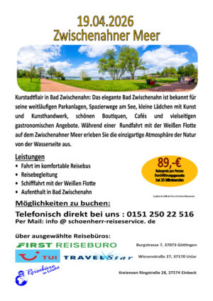 19.04.2026 Zwischenahner Meer