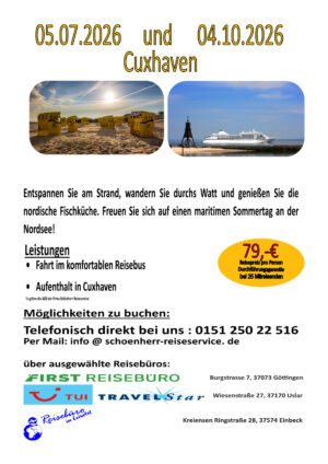 05.07.2026 Cuxhaven