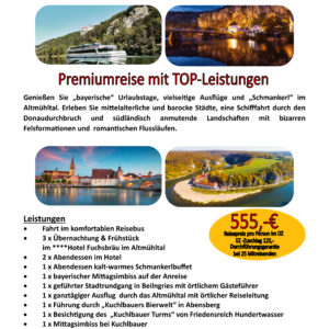 23.04.-26.04.2026 Bayerische Schmankerl im schönen Altmühltal